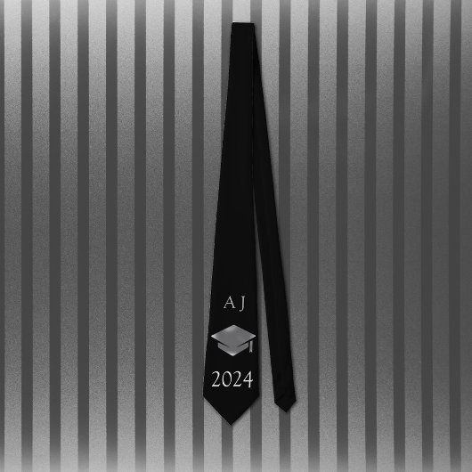 Graduation cap 2024 - gepersonaliseerd stropdas