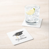 Graduation Cap Afstuderen Jaar Party Kartonnen Onderzetters (Insitu)