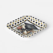 Graduation Cap And Diploma Papieren Bordje (Gebogen)