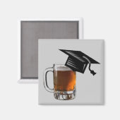 Graduation Cap biermagneet Magneet (Voorkant / Achterkant)