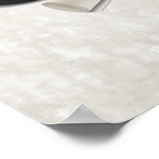 Graduation Cap Diploma  Poster (Hoek)