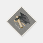 Graduation Cap Diploma Servet (Hoek)