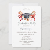 Graduation Cap Diploma, Stars Afstuderen Kaart (Voorkant)