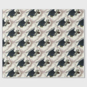 Graduation Cap & Diploma Wrapping Paper Cadeaupapier (Vlak)