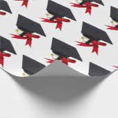 GRADUATION CAP EN DIPLOMA paper Cadeaupapier (Hoek)