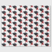 GRADUATION CAP EN DIPLOMA paper Cadeaupapier (Vlak)