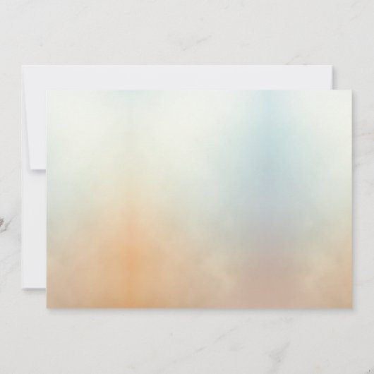 Graduation Cap Foto Afstuderen Aankondiging (Achterkant)