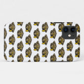 Graduation Cap Khaki Camo Case-Mate iPhone Case (Achterkant (horizontaal))