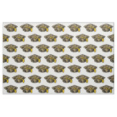 Graduation Cap Khaki Camo Stof (Fat Quarter)
