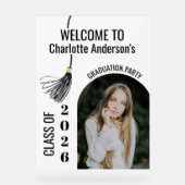 Graduation Cap Tassel  Acryl Bord (Voorkant)