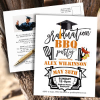 Graduation Cap Tassel Eenvoudige foto BBQ Party