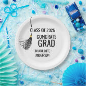 Graduation Cap Tassel  Papieren Bordje (Feest)