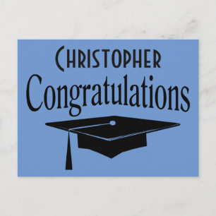 Graduation Cap Words of Advice Party Card Briefkaart