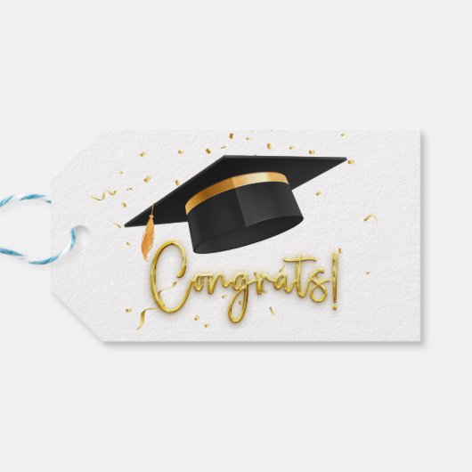 Graduation Celebration Collection Cadeaulabel (Achterkant Horizontaal)