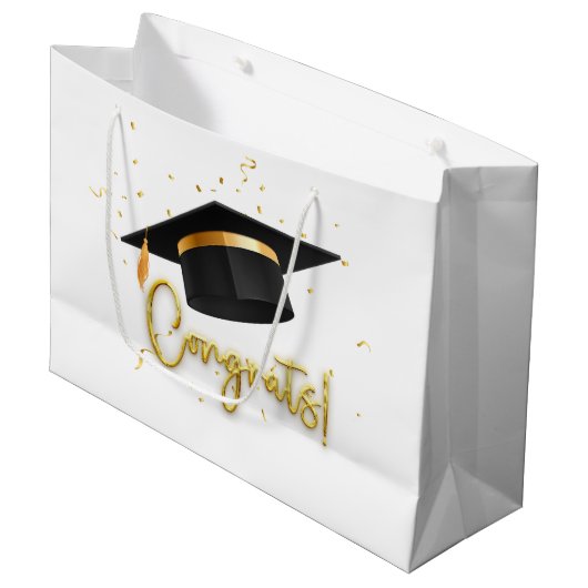 Graduation Celebration Collection Groot Cadeauzakje (Voorkant Gekanteld)