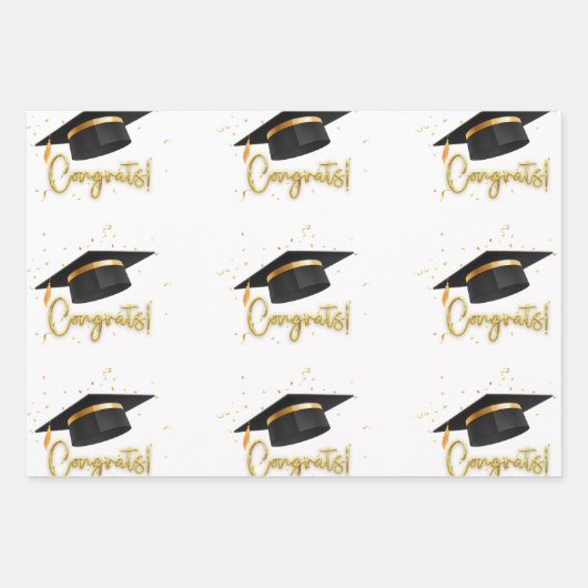 Graduation Celebration Collection Inpakpapier Vel (Voorkant 2)