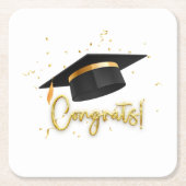 Graduation Celebration Collection Kartonnen Onderzetters (Voorkant)