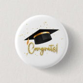 Graduation Celebration Collection Ronde Button 3,2 Cm (Voorkant)