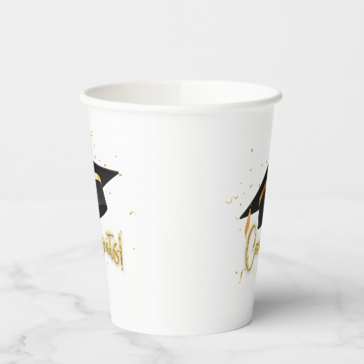 Graduation Celebration Papieren Bekers (Links)