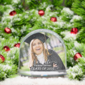 Graduation Class of 2025 Photo Sneeuwbol (Kerstmis)