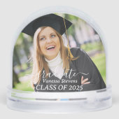 Graduation Class of 2025 Photo Sneeuwbol (Achterkant)