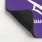 Graduation Class of 2025 PURWHT Customize Year Muismat (Hoek)