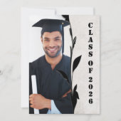 Graduation Class of 2026 Photo Frame Kaart (Voorkant)