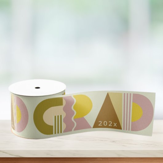 Graduation class of 2026 retro grosgrain lint
