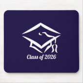Graduation Class of 20?? NVYWHT Customize Year Muismat (Voorkant)