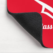 Graduation Class of 20?? REDWHT Customize Year Muismat (Hoek)