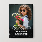 Graduation Commencement Party Selfie Button (Voorkant)