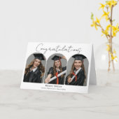 Graduation Congratulations Arch Photos Graduate Kaart (Gele Bloem)
