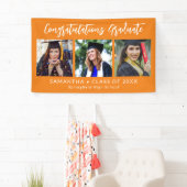 Graduation Congratulations Graduate 3 Photo Orange Spandoek (Insitu)