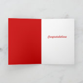 Graduation Congratulations Kaart (Binnen)