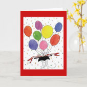 Graduation Congratulations Kaart (Gele Bloem)