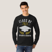 Graduation Countdown Senior 2021 T-shirt (Voorkant volledig)