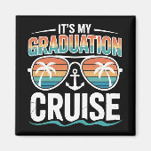 Graduation Cruise Squad Matching Trip Family Grad  Magneet (Voorkant)
