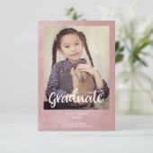 Graduation Custon Photo Metal Texture (Staand voorkant)