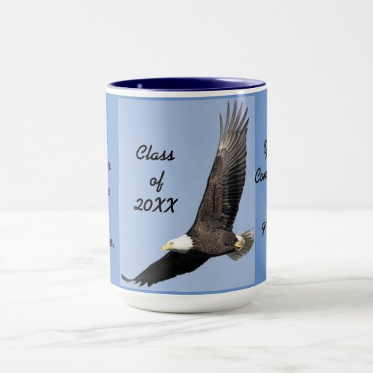 Graduation Eagle Combo Koffiemok Mok (Midden)