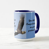 Graduation Eagle Combo Koffiemok Mok (Voorkant rechts)