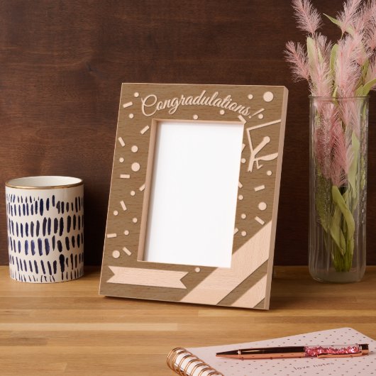 Graduation frame gegraveerde lijstjes (Links)