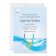 Graduation from Nursing School elegant medical