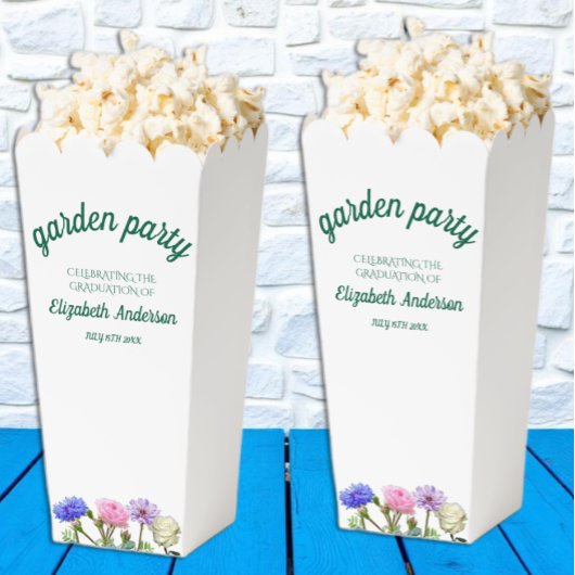 Graduation Garden Party Bedankdoosjes