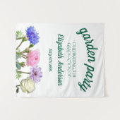 Graduation Garden Party Wandkleed (Voorkant (horizontaal))