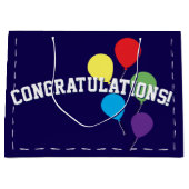 graduation gift bag groot cadeauzakje (Voorkant)