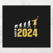 Graduation Gift | Class Of 2024 Sparkling Wijnetiket (Enkel label)