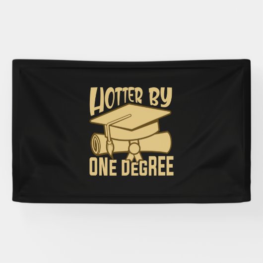 Graduation Gift | Hotter By One Degree Spandoek (Horizontaal)