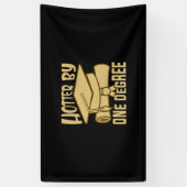 Graduation Gift | Hotter By One Degree Spandoek (Verticaal)