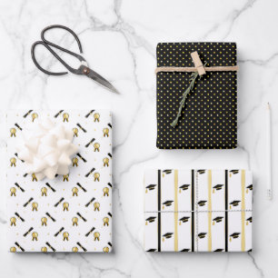 Graduation Glory Set 3 Inpakpapier Vel