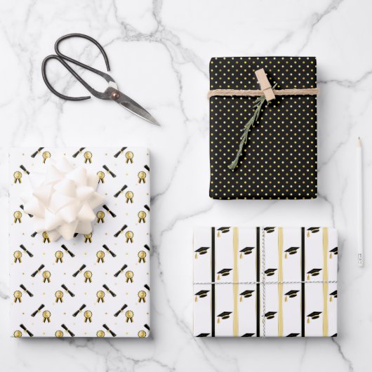 Graduation Glory Set 3 Inpakpapier Vel (Voorkant)